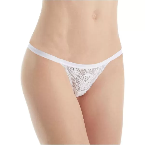 Cosabella Womens Never Say Never Skimpie GStringWhite