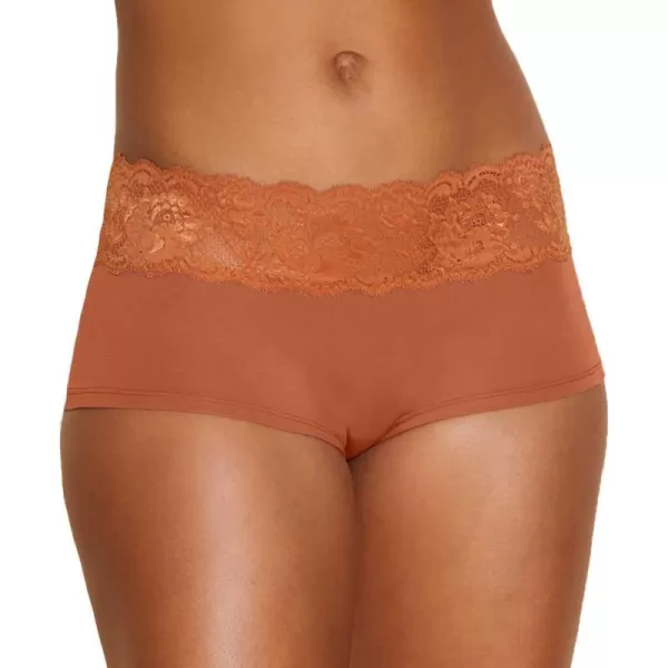 Cosabella Womens Peachie HotpantsDark Copper