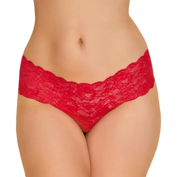 Cosabella Womens Say Never Comfie ThongThong Mystic Red