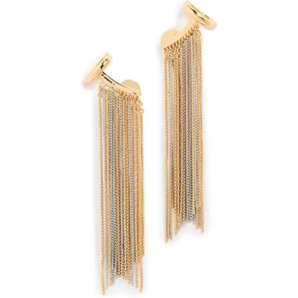 DEMARSON Womens Ophelia Earrings12K Shiny GoldIr