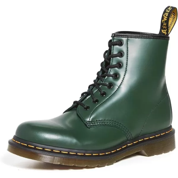 Dr Martens 1490 10Eye Leather Boot for Men and WomenGreen