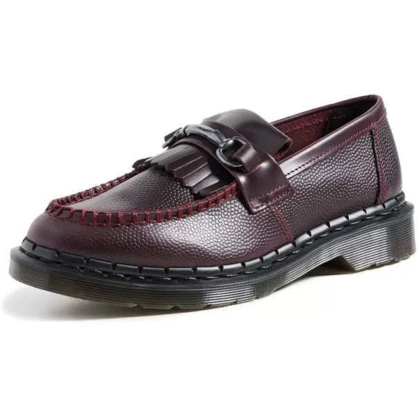 Dr Martens Adrian Snaffle LoafersOxblood Atlas Pebble Grain amp O