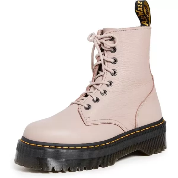 Dr Martens Mens Amphibians Combat Boot 45Vintage Taupe Pisa