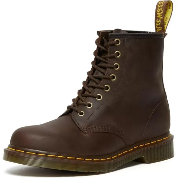 Dr Martens Unisex 1460 Crazy Horse Leather BootsGaucho Crazy Horse