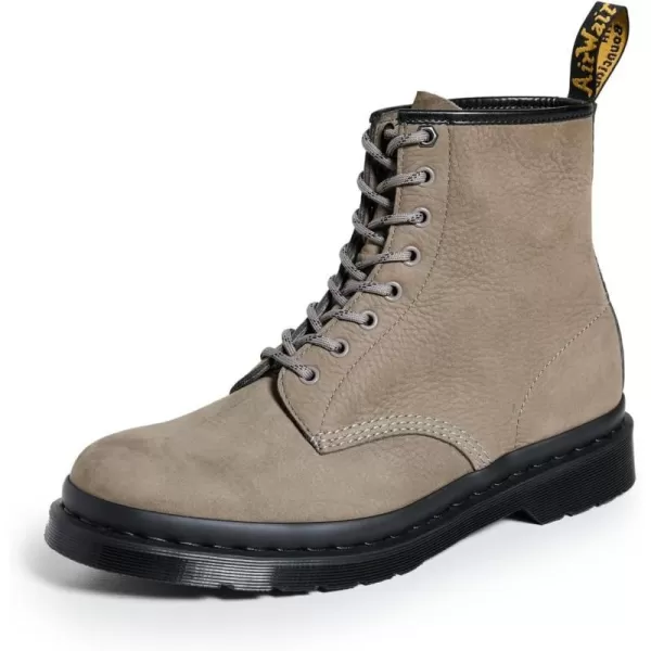 Dr Martens UnisexAdult 1460 Mid Calf BootNickel Grey Milled Nubuck Wp