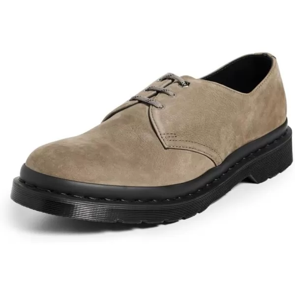 Dr Martens UnisexAdult 1461 OxfordNickel Grey Milled Nubuck