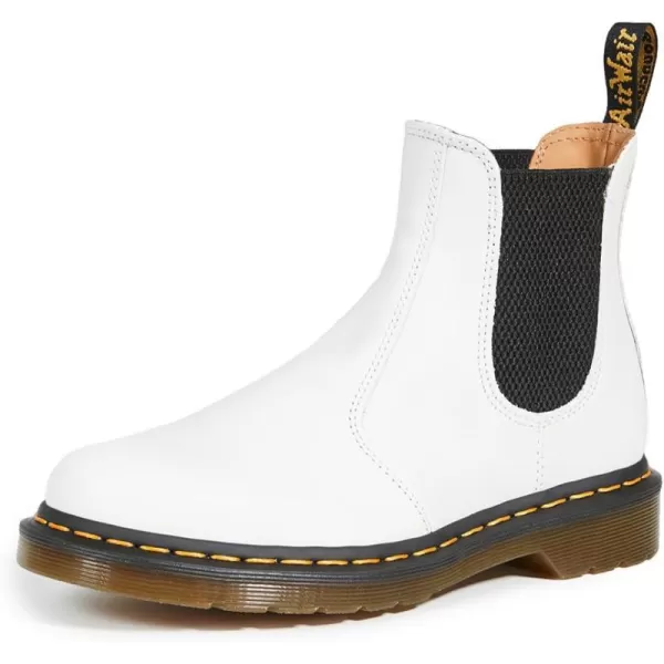 Dr Martens UnisexAdult 2976 Chelsea BootWhite