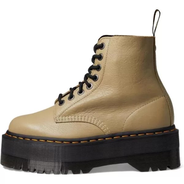 Dr Martens Womens 1460 Pascal Max Combat BootsPale Olive