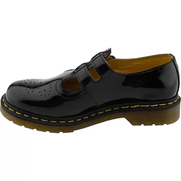 Dr Martens Womens 8065 Mary Jane FlatBlack Patent Lamper