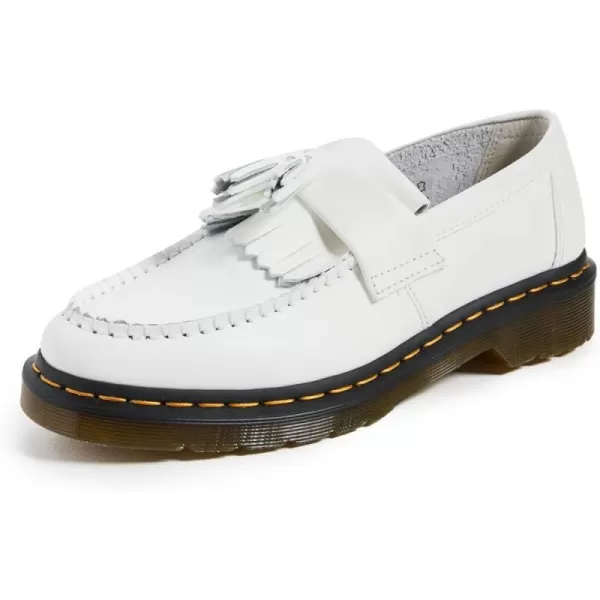 Dr Martens Womens Adrian YS Tassel LoafersWhite