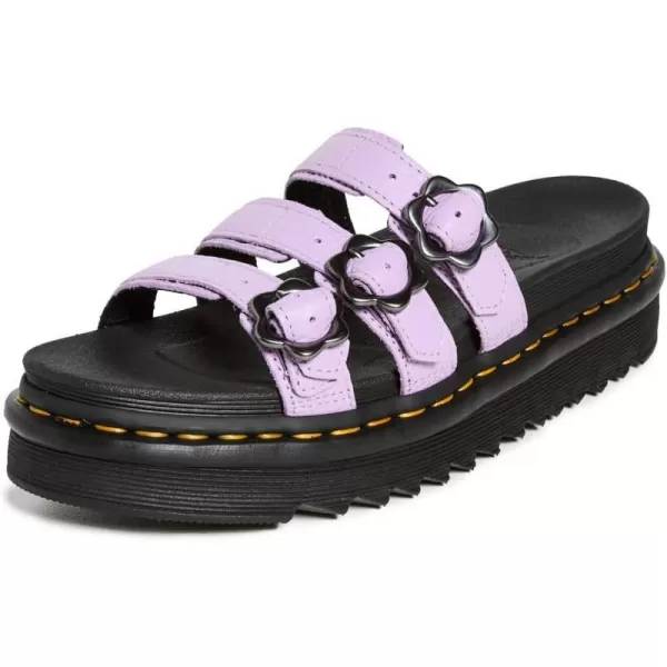 Dr Martens Womens Blaire Slide Flower SandalLilac