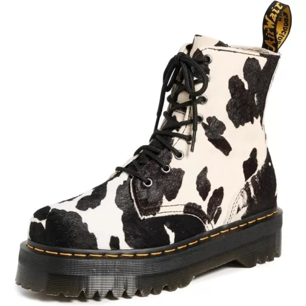 Dr Martens Womens Jadon BootsCow Print Hair on