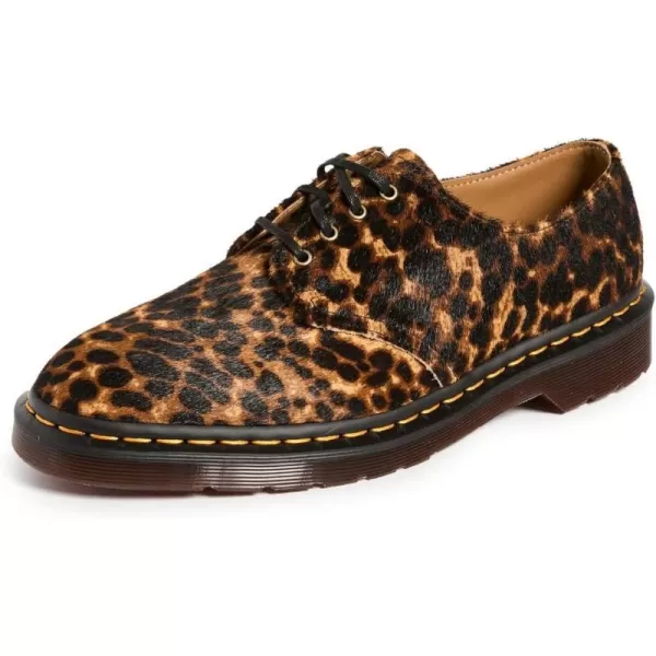 Dr Martens Womens Smiths 4 Eye ShoeMicro Leopard