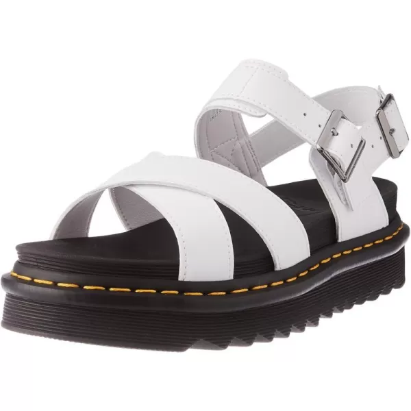 Dr Martens Womens Voss Ii SandalWhite Hydro Leather