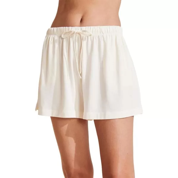 Eberjey Womens Gisele Everyday Relaxed ShortsIvory