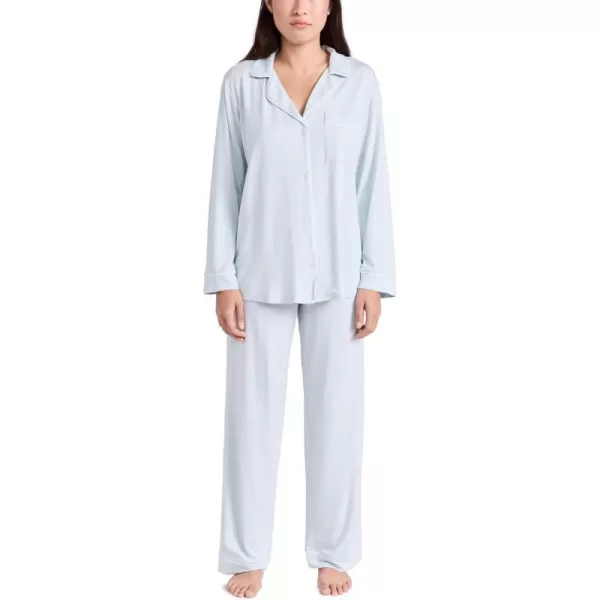 Eberjey Womens Gisele PJ SetIce Blue Ivory