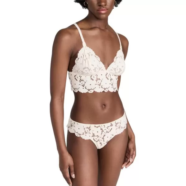 Eberjey Womens Naya Longline BraletteIvory