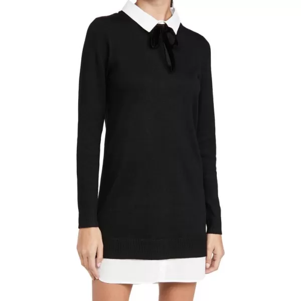 English Factory Womens Combo ShirtdressBlack and White