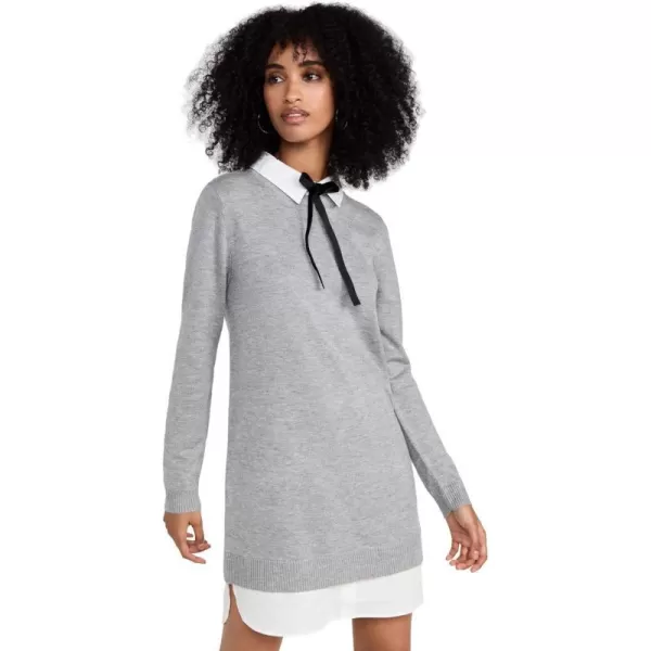 English Factory Womens Combo ShirtdressHeather Grey