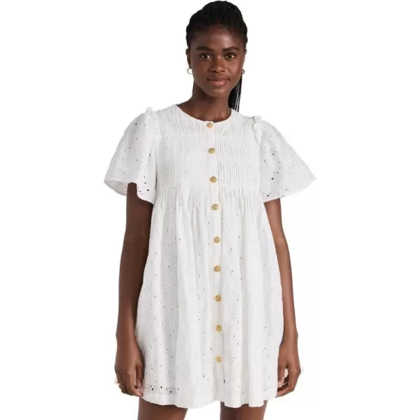 English Factory Womens Eyelet DressWhite