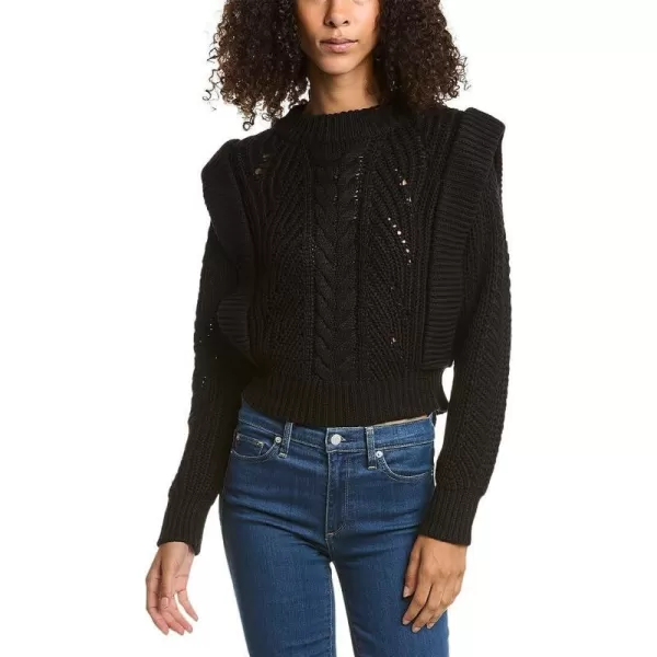 English Factory Womens Knitted SweaterBlack