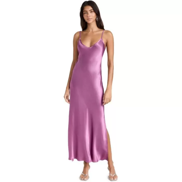 Enza Costa Womens Bias Cut Maxi DressRose Mauve