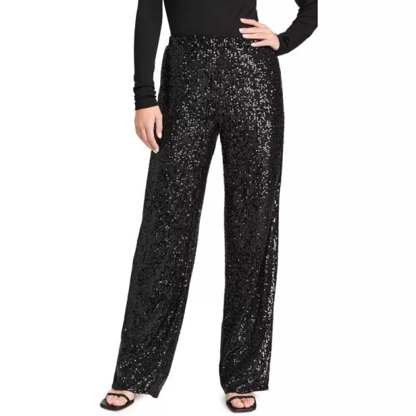 Enza Costa Womens Sequin PantsBlack