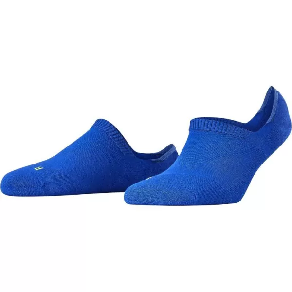 FALKE Womens Cool Kick No Show Socks Breathable Cooling Effect Polyester Low Cut Everyday Sock Non Slip HeelBlue Cobalt 6712