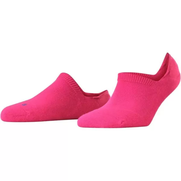 FALKE Womens Cool Kick No Show Socks Breathable Cooling Effect Polyester Low Cut Everyday Sock Non Slip HeelPink Gloss 8550