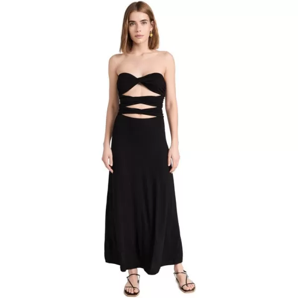 FP Movement Womens Embrace Midi DressBlack