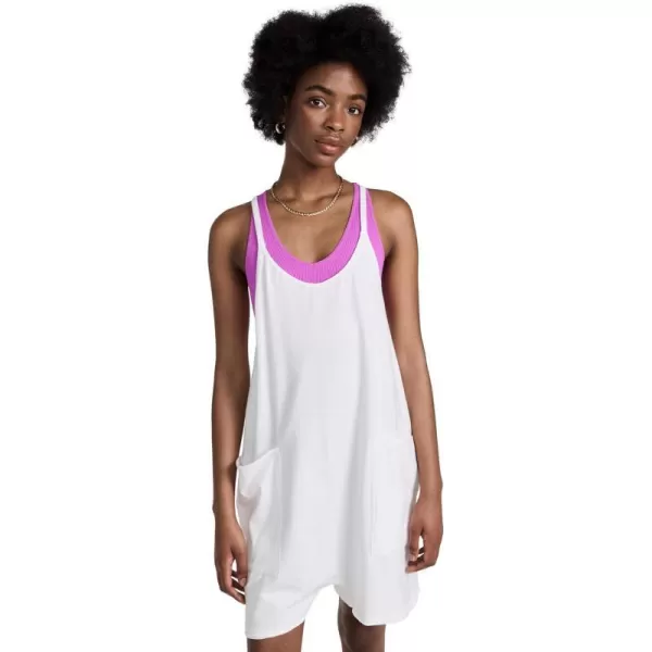 FP Movement Womens Hot Shot RomperWhite