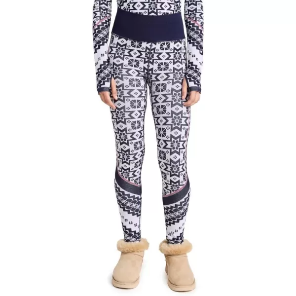 FP Movement Womens Myoko Jacquard LeggingsMidnight Navy Combo