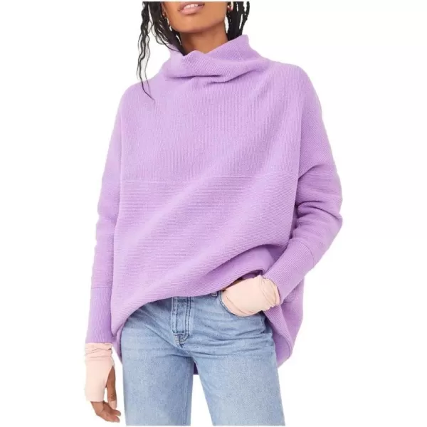 FP Movement Womens Ottoman Slouchy SweaterGlowing Grape