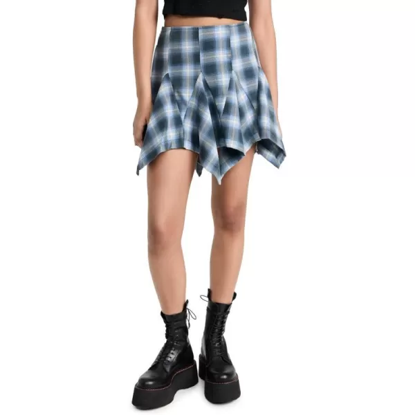 FP Movement Womens Xia Plaid MiniskirtNavy Combo