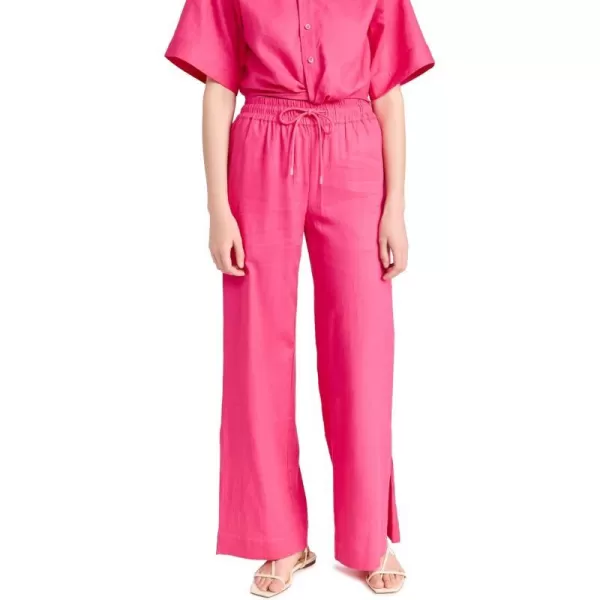 FRAME Womens Drawstring Lounge PantsFlamingo