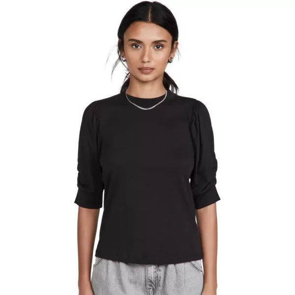 FRAME Womens Frankie TeeNoir