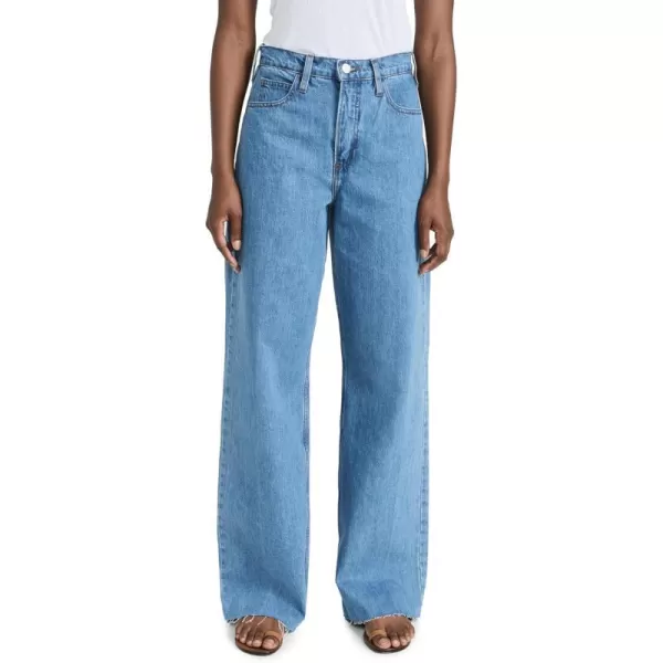 FRAME Womens High N Tight Wide Leg JeansMeadow