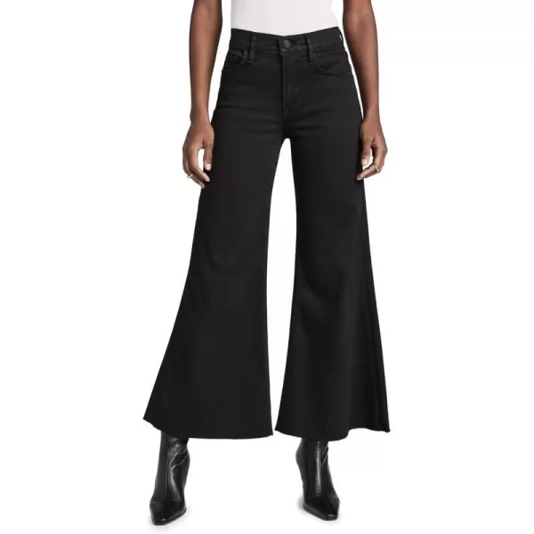 FRAME Womens Le Palazzo Crop JeansBlackfinn