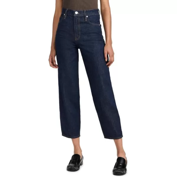 FRAME Womens Ultra High Rise Barrel JeansRinse