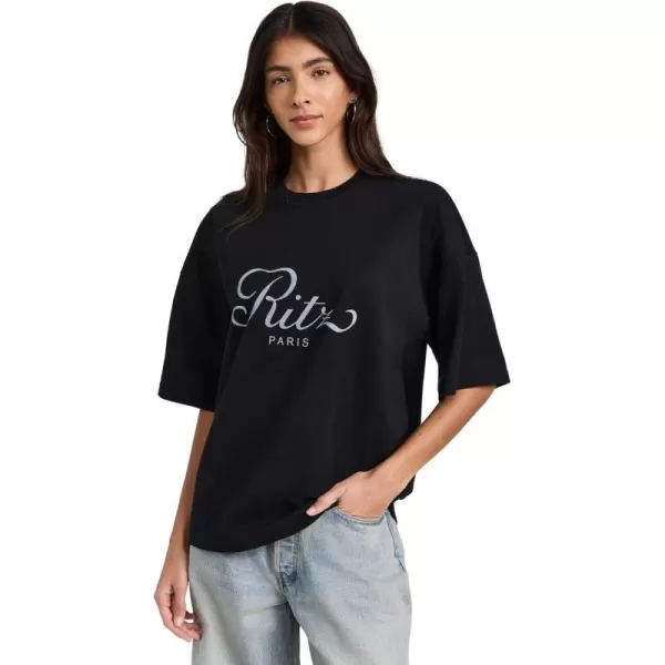 FRAME Womens x Ritz Paris T ShirtBlack