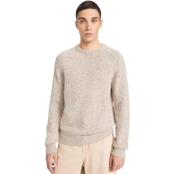 Faherty Mens Donegal Wool CrewWinter Dune