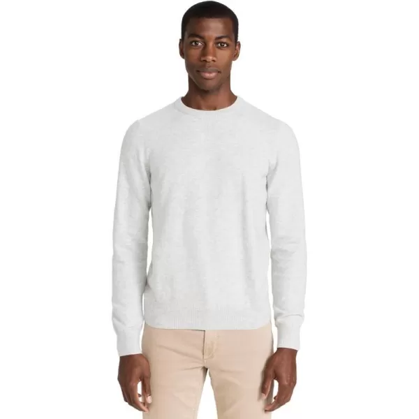 Faherty Mens Jackson Crew SweaterIvory Ice Heather