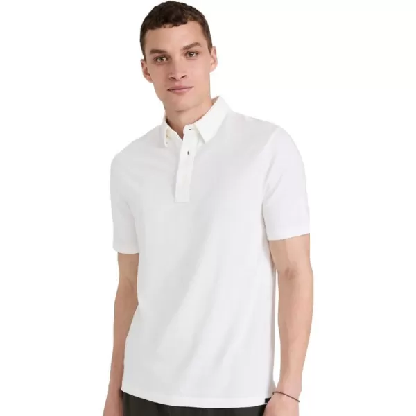 Faherty Mens Movement PoloWhite