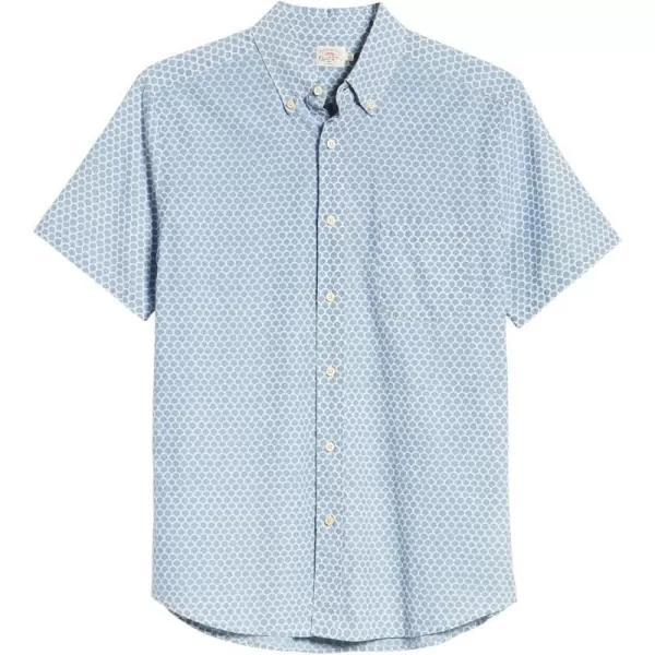 Faherty Mens Stretch Playa ShirtFish Scale Redux