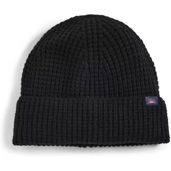 Faherty Mens Waffle BeanieBlack