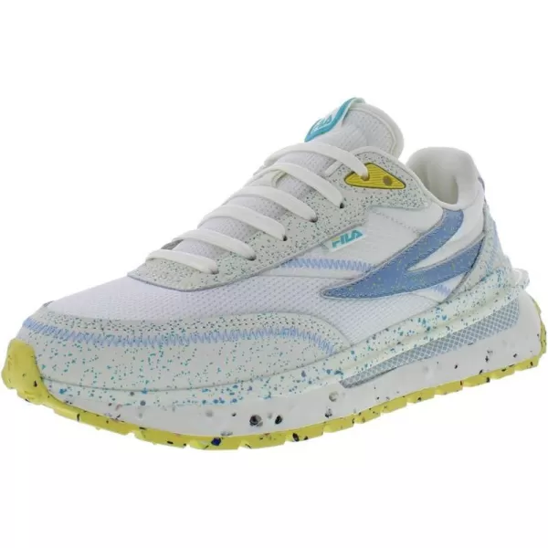 Fila Womens Renno N Generation SneakersWhiteYellowCream