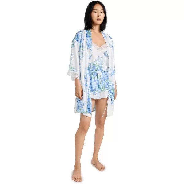 Flora Nikrooz Womens Sabrina 3 Piece Pajama SetIvory