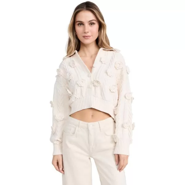 For Love amp Lemons Womens Mel CardiganWhite