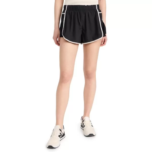 Free People Womens Easy Tiger ShortBlack