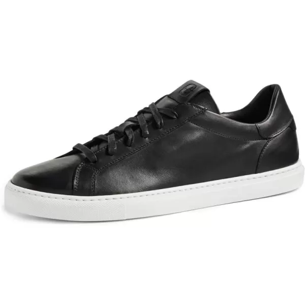 GREATS Mens Reign Low Top Leather SneakersNero